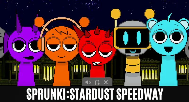 Sprunki Stardust Speedway